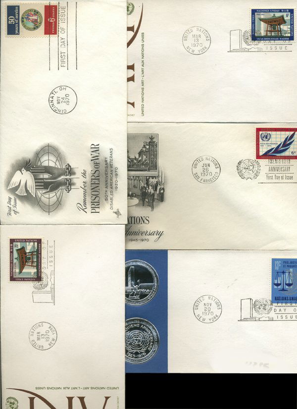 1967 US & UN FIRST DAY COVER COLLECTION (1 of 2)