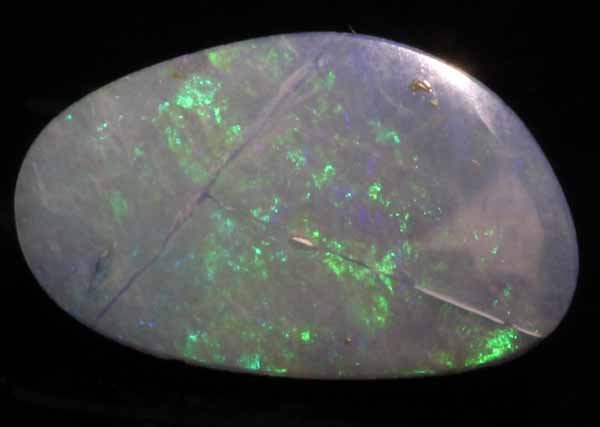 2.57ct Australian Black Opal Doublet HOT Fire (1 of 1)