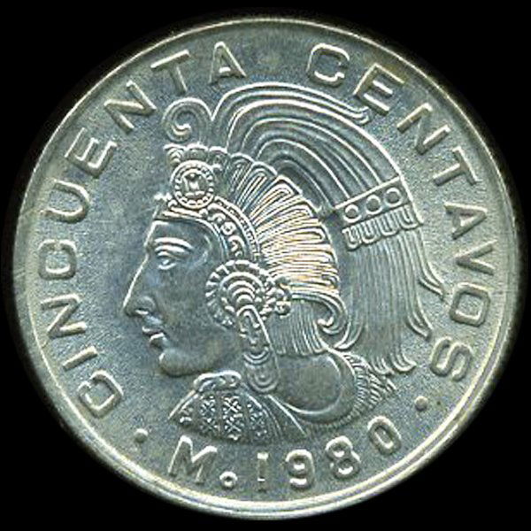 1980 Mexico 50c MS65+ (1 of 2)