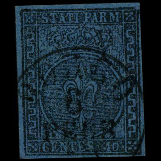 1852 Parma 40c Stamp (1 of 1)