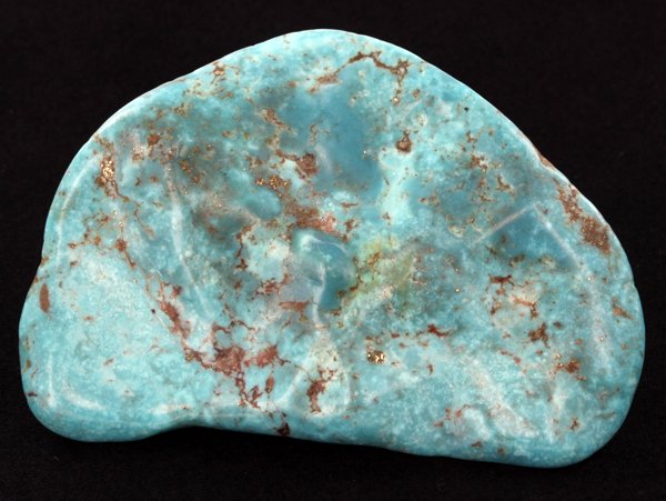 235ct Blue Green Chinese Turquoise Freeform (1 of 1)