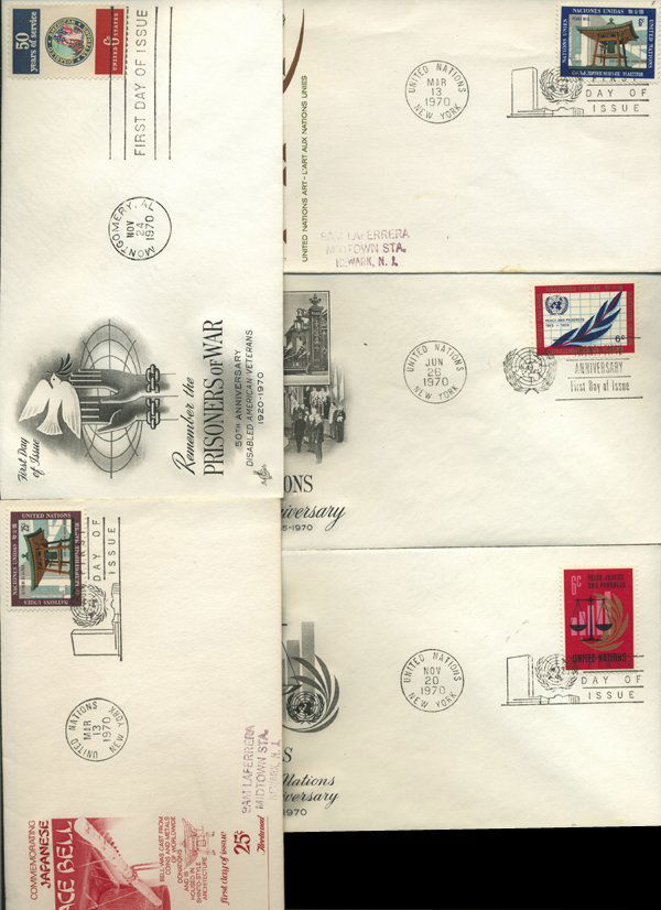 1967 US & UN FIRST DAY COVER COLLECTION (1 of 2)