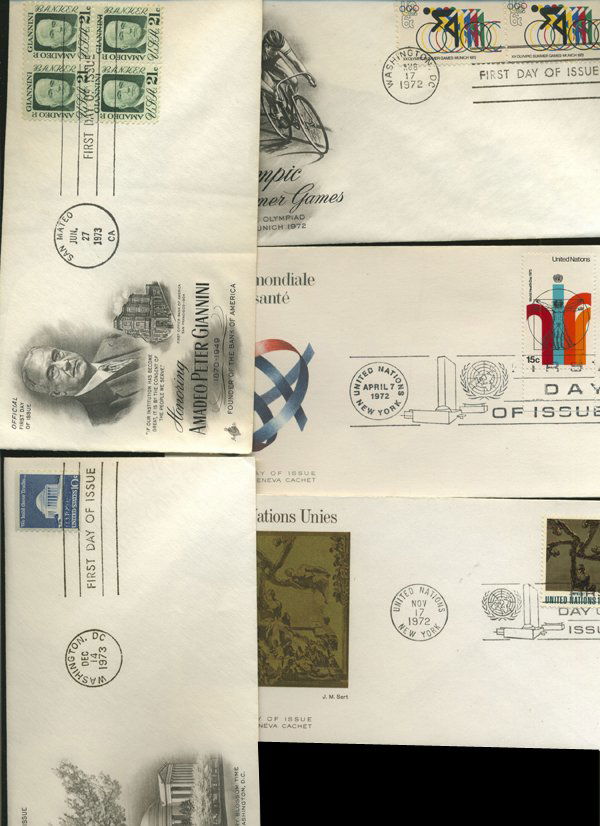 1967 US & UN FIRST DAY COVER COLLECTION (1 of 2)