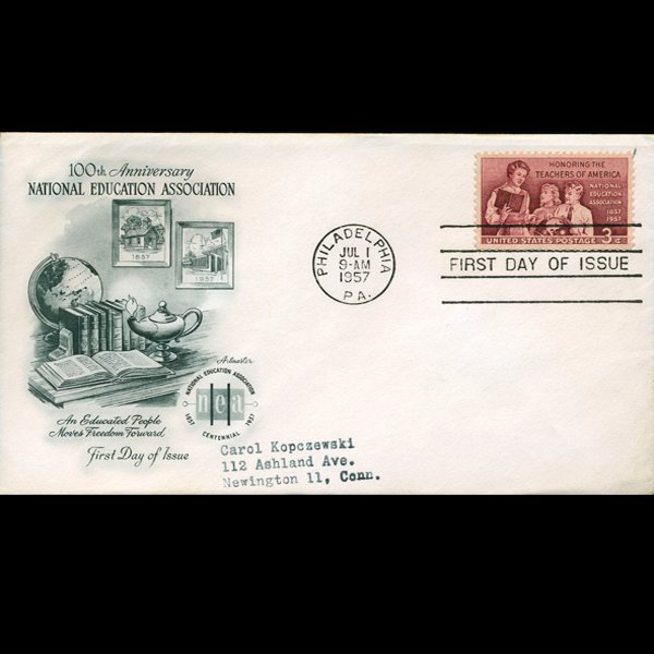 1957 US First Day Postal Cover (1 of 1)