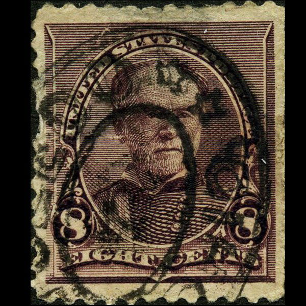 1893 US 5c Sherman Stamp (1 of 1)
