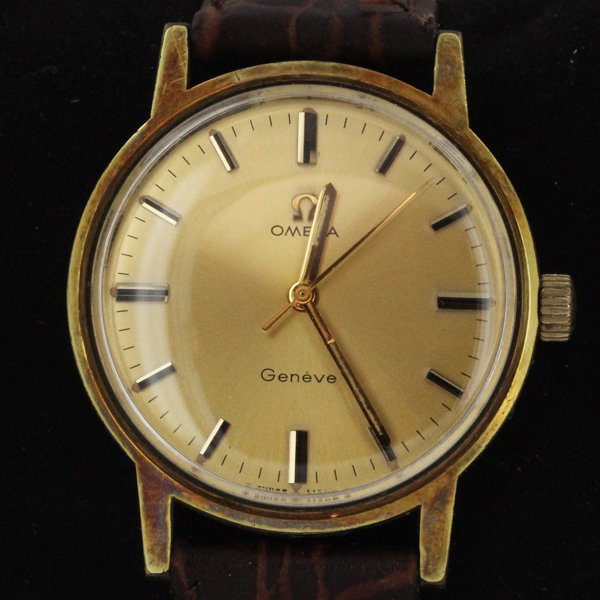 Omege Geneve Vintage 18k Goldfilled Watch (1 of 2)