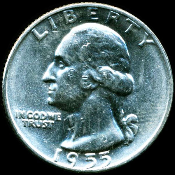 1955D Washington 25c MS64 (1 of 2)