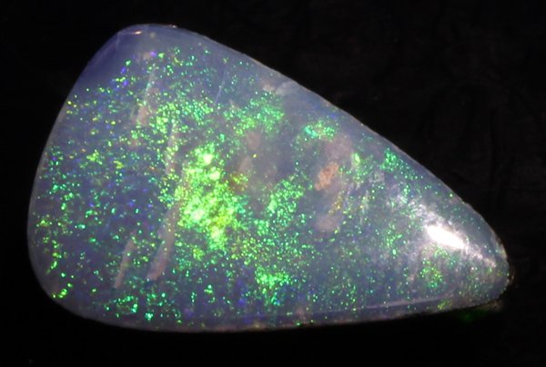 2.39ct Australian Black Opal Doublet HOT Fire (1 of 1)