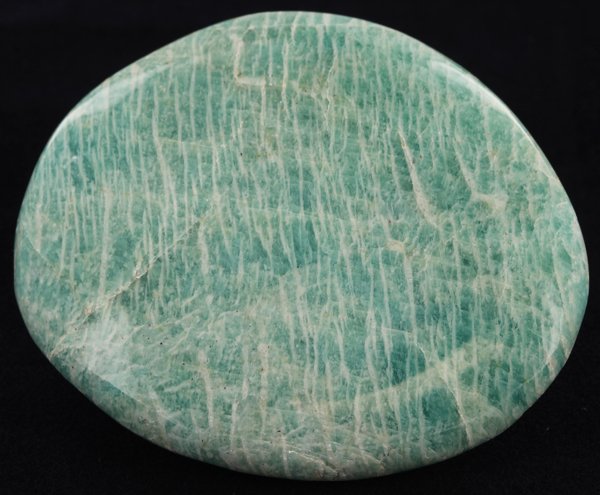 410ct Large Amazonite Cabochon: Excellent well-colored specimen