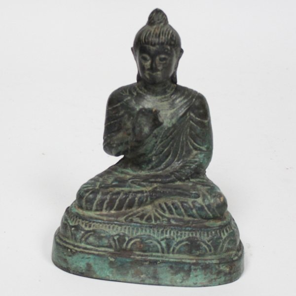 Vintage Bronze Thai Buddha Statue (1 of 1)