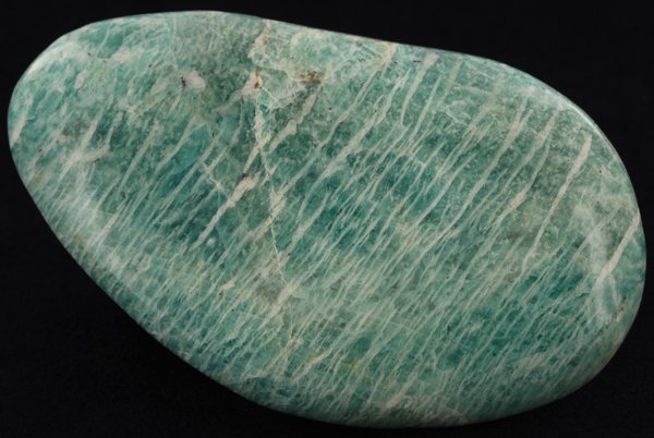 415ct Large Amazonite Cabochon: Excellent well-colored specimen