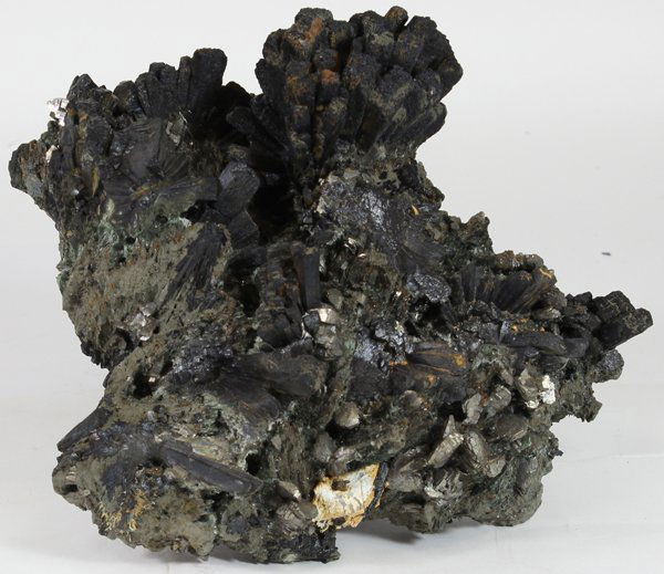 2295ct Hematite & Smoky Quartz Crystal Cluster (1 of 1)