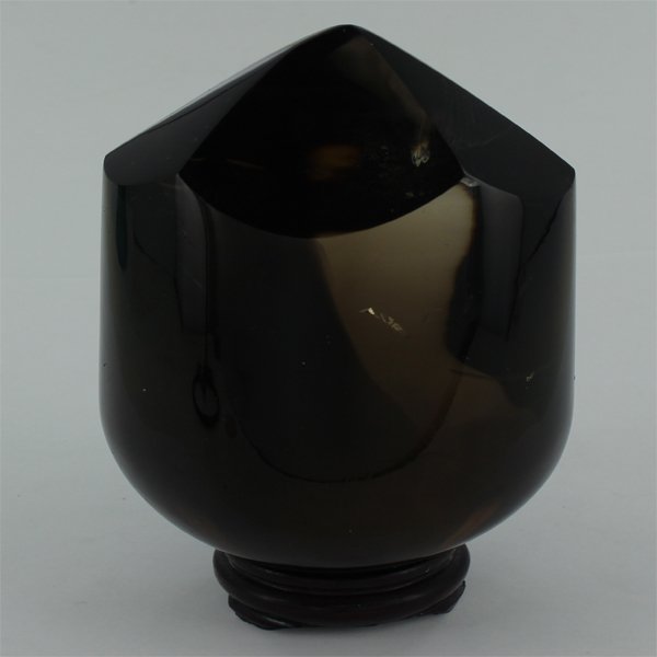 Smoke Quartz Crystal Sculpture on Base (1 of 2)