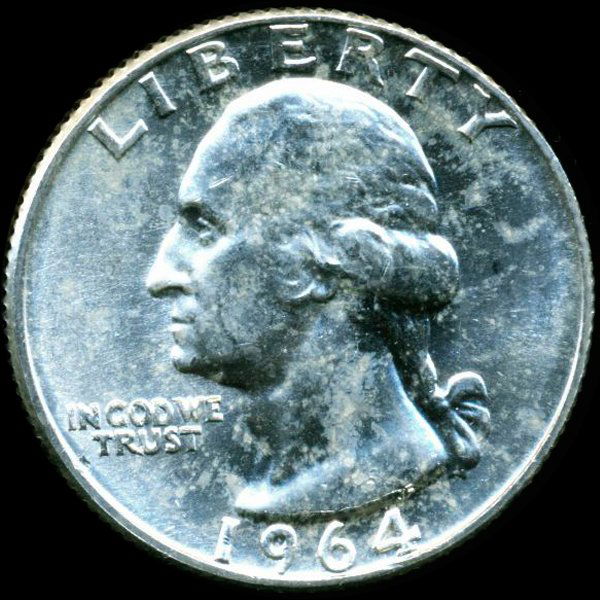 1964D Washington 25c MS65 (1 of 2)