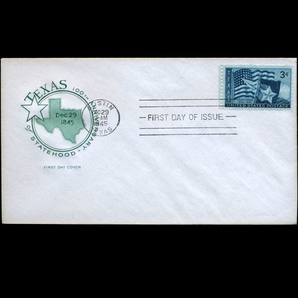 1945 US First Day Postal Cover (1 of 1)