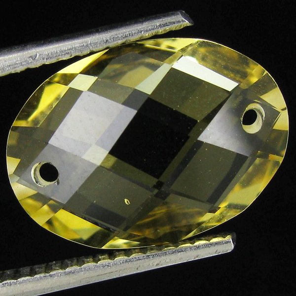 1.95ct Top Yellow Beryl Oval: Excellent hi grade piece; well cut & colored; with treatment