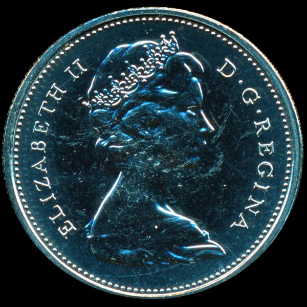 1971 Canada 25c MS66 NC ERROR (1 of 2)