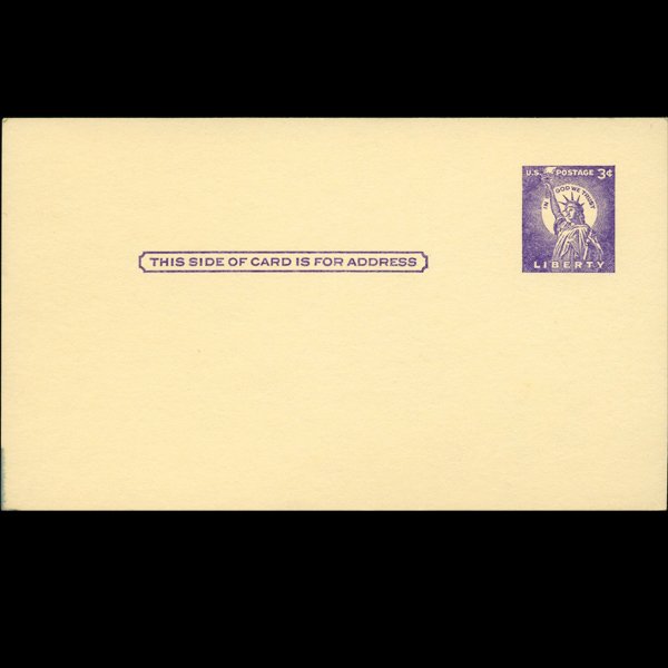 1958 US Unused Postal Card (1 of 1)