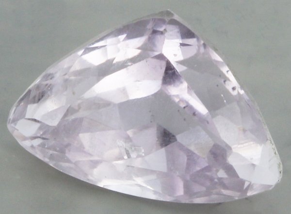 8.7ct Light Pink Kunzite Triangle (1 of 1)