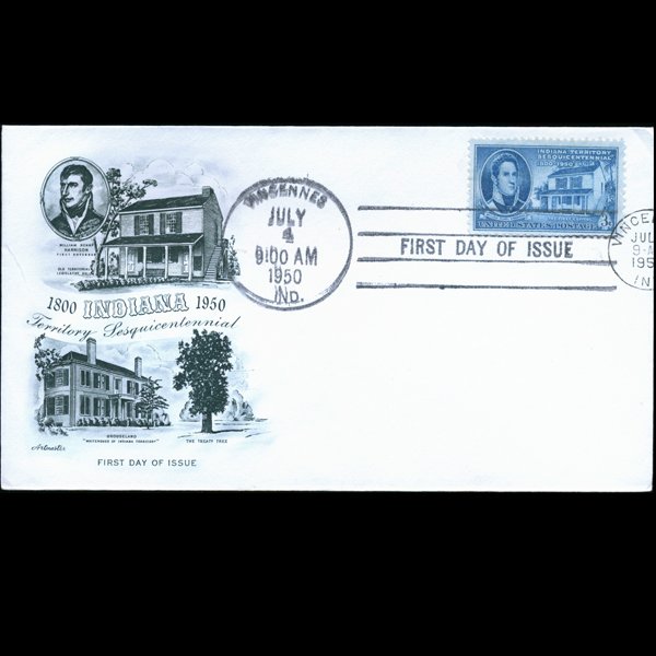 1950 US First Day Postal Cover (1 of 1)