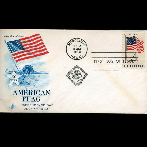 1960 US First Day Postal Cover (1 of 1)