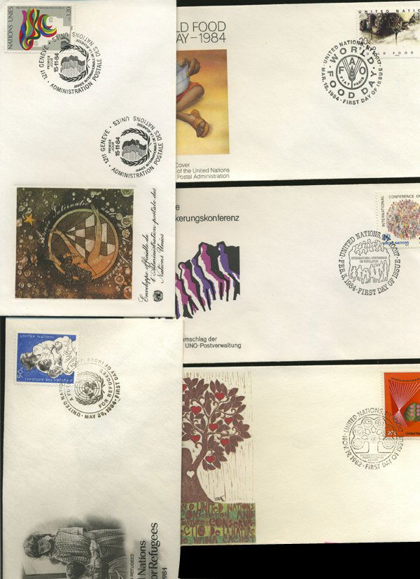 1980 US & UN FIRST DAY COVER COLLECTION (1 of 2)