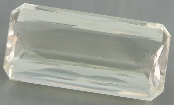 21.35ct Yellow Kunzite Emerald (1 of 1)