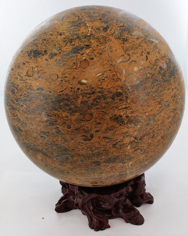 56000ct Huge Polished Agate Sphere (1 of 2)