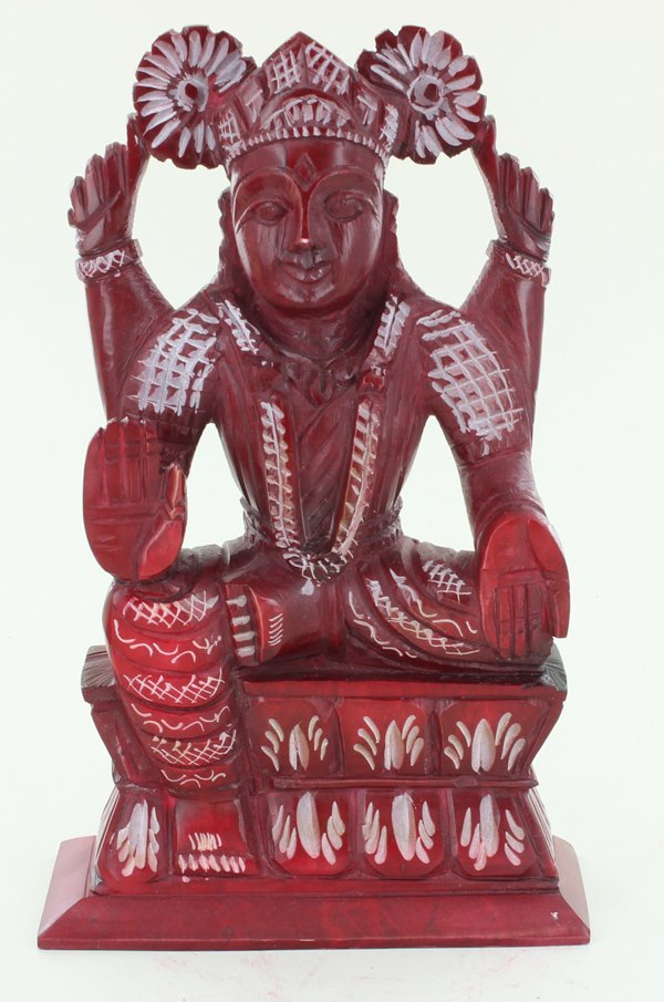 Handcarved Soapstone Buddah Statue (1 of 2)