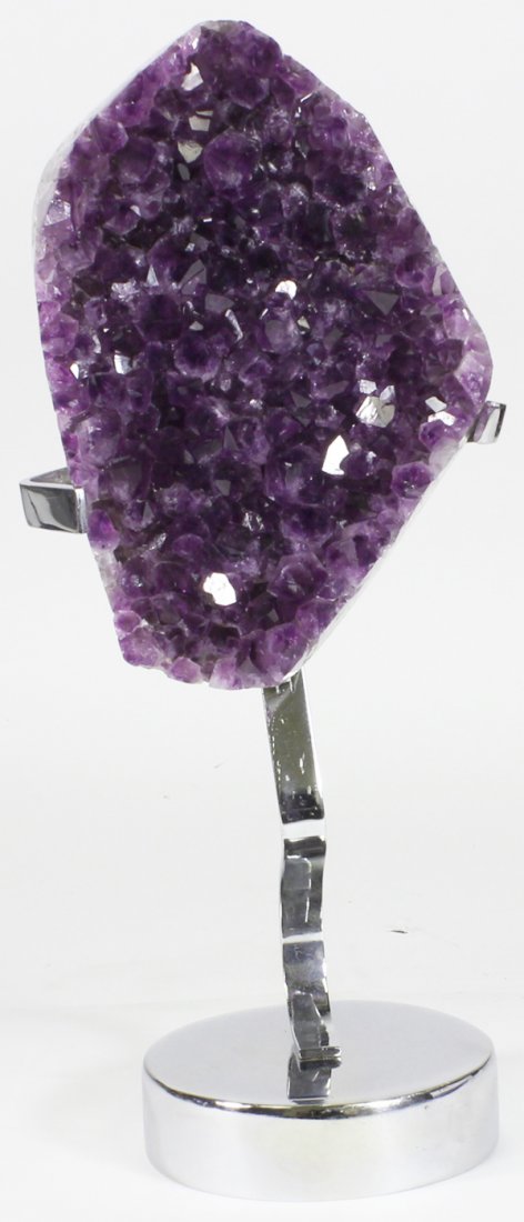 5307.12ct Gem Grade Amethyst Crystal Cluster on SS (1 of 1)