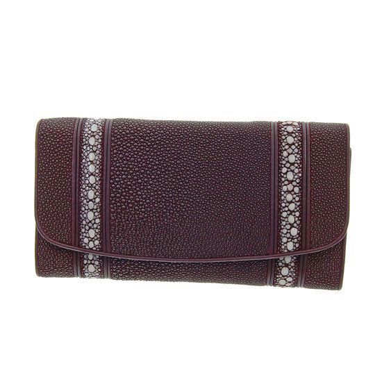 Ladies Stingray Hide Clutch Purse/Wallet (1 of 3)