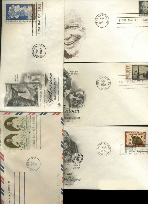 1967 US & UN FIRST DAY COVER COLLECTION (1 of 2)