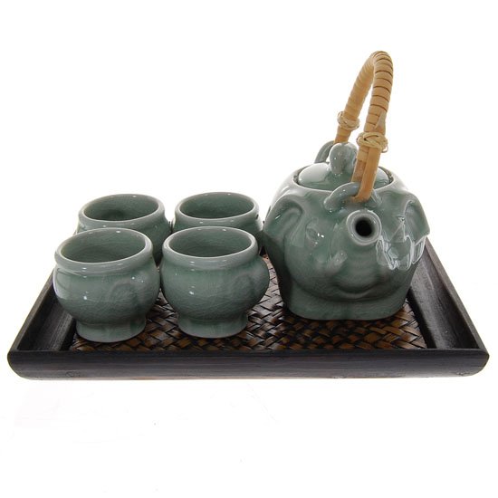 New Ceramic Elephant Tea Set (1 of 4)