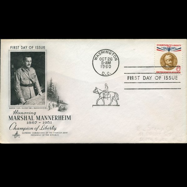 1960 US First Day Postal Cover (1 of 1)