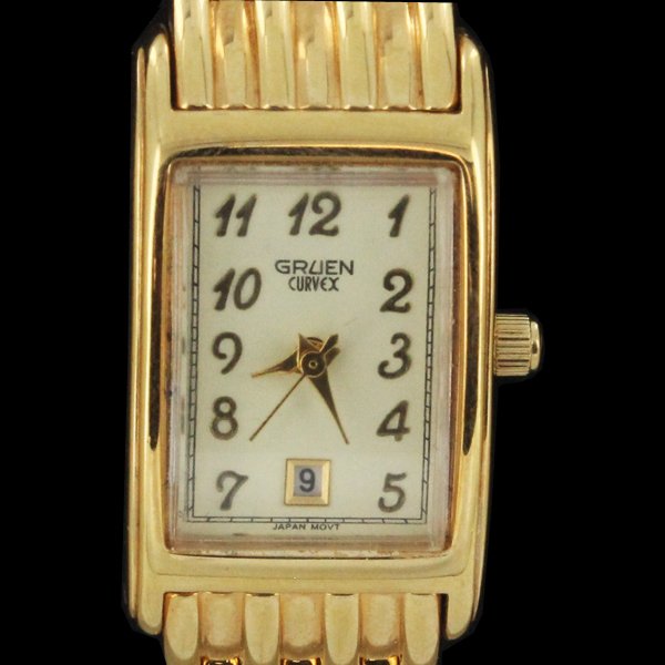 New Gruen Curvex Tank Watch: Nice new working piece