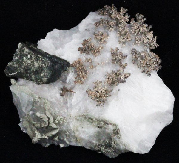 105ct RARE Natural Silver Crystal Cluster on Matrix (1 of 1)