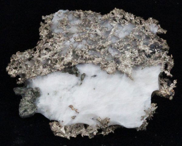 50ct RARE Natural Silver Crystal Cluster on Matrix (1 of 1)