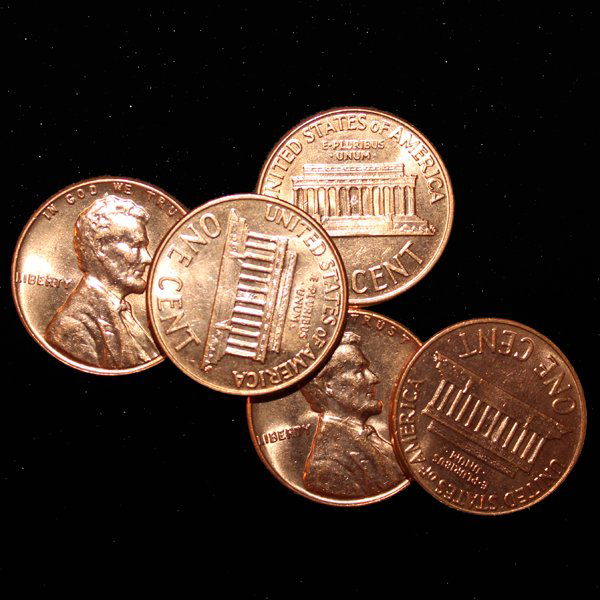 1963D 5 Choice/GEM BU Lincoln Cents from Unopened Bank (1 of 1)