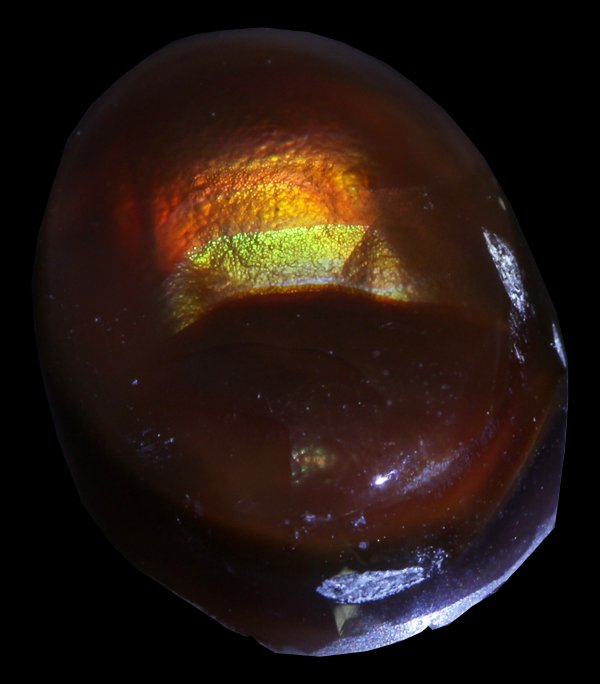 10ct Super HOT Mexican Fire Agate Mine Cut Cabochon (1 of 1)