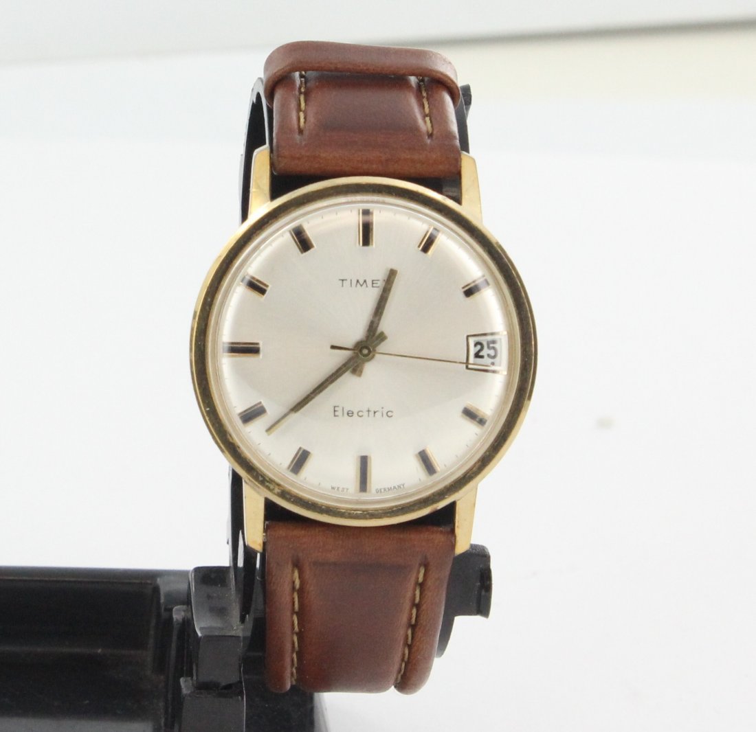 Vintage Timex Electric Mens Goldfilled Watch Hidden: Excellent condition