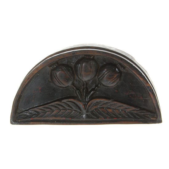 Antique Opium Scale Set In Hand Carved Teak Box (1 of 4)