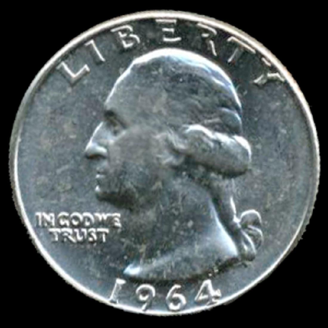 1964 Silver GW 25c Super GEM++ Unc (1 of 2)