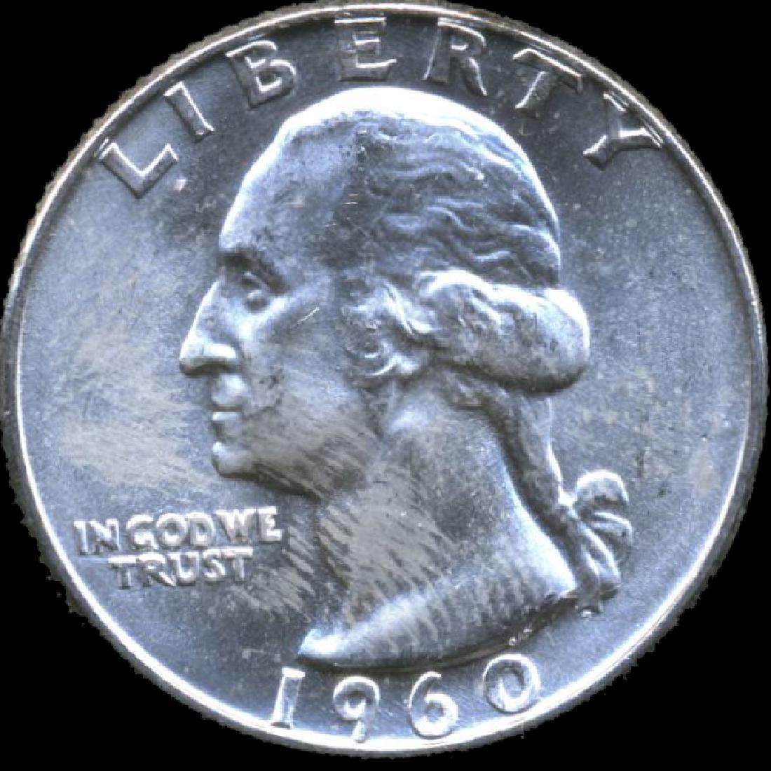 1960D Washington 25c GEM+ Unc RARE D/D/D ERROR (1 of 2)