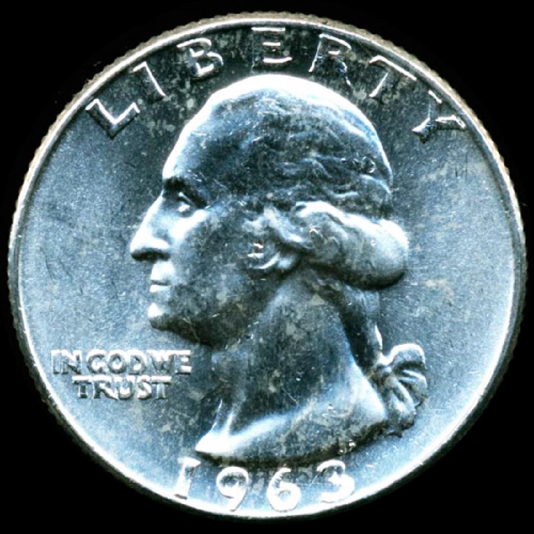 1964D Washington 25c GEM (1 of 2)