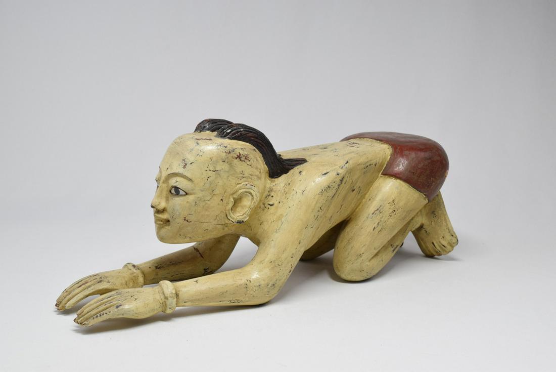 Chinese Child Wood Pillow (1 of 5)