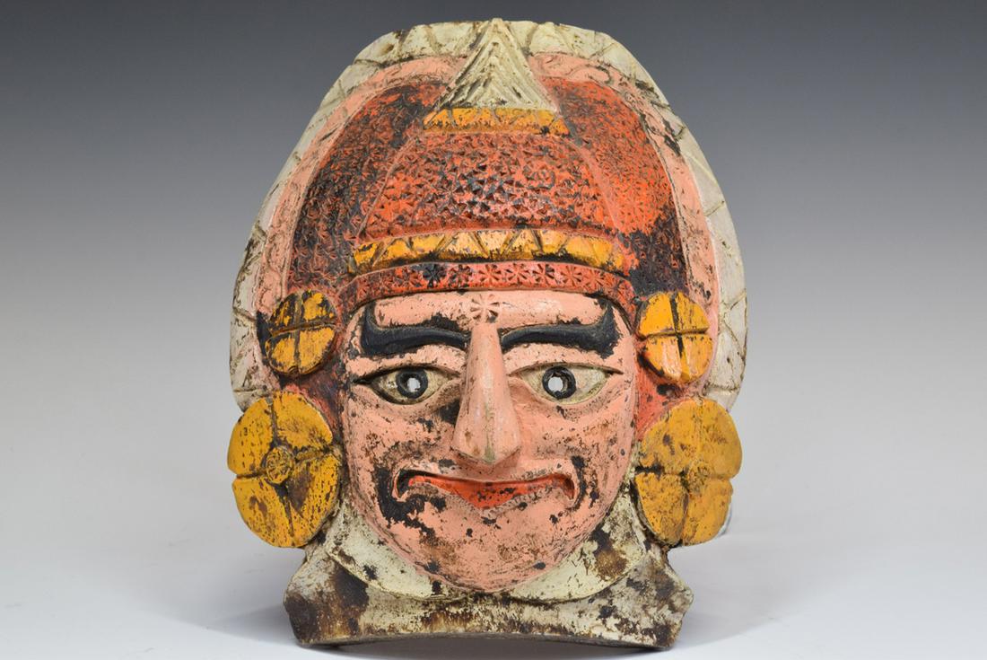 Wood Colored Man Face Mask (1 of 7)