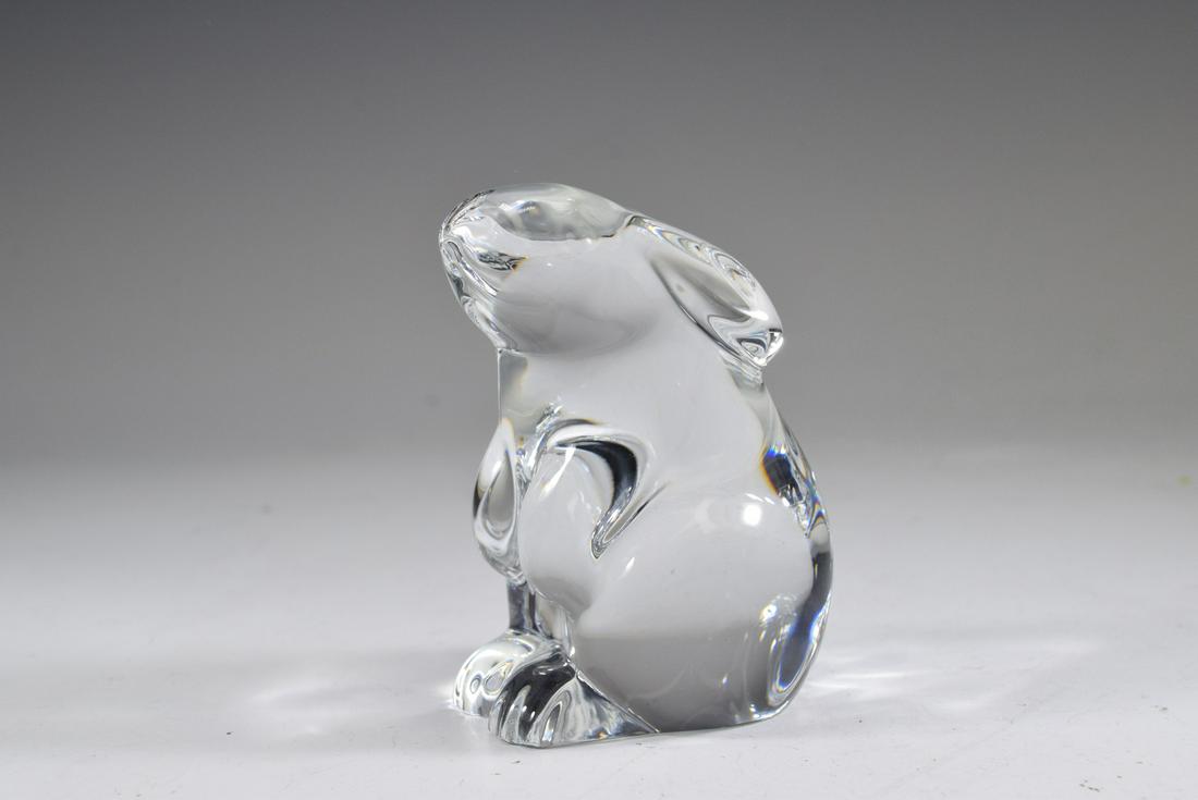 Baccarat Crystal Rabbit Table Figure (1 of 7)