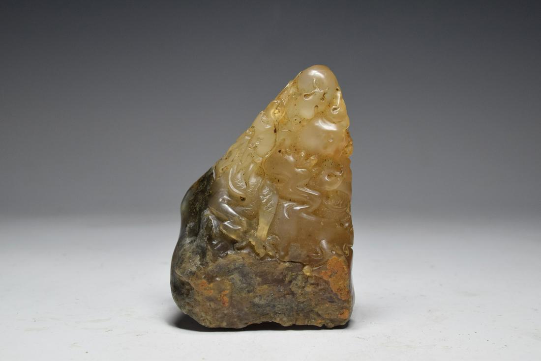 Shoushan Dragon Stone Ornament (1 of 7)