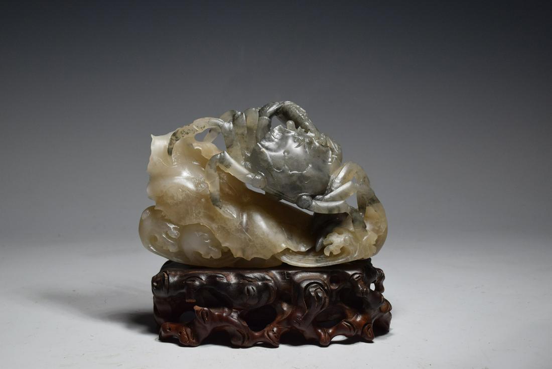 Shoushan Crab Stone Ornament (1 of 7)
