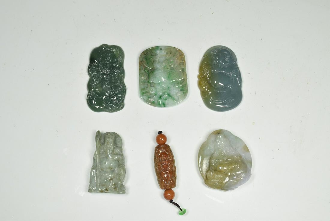 Group of Jadeite Ornament (1 of 9)